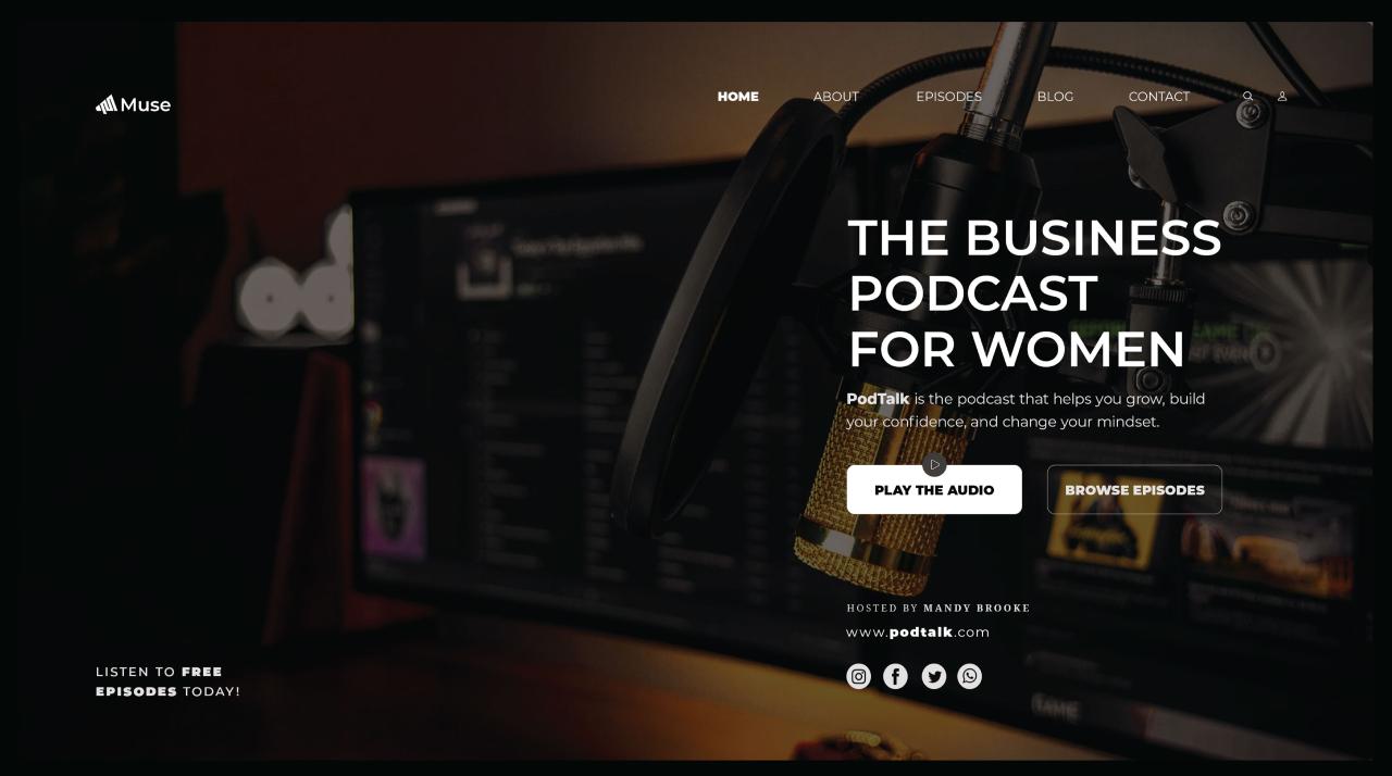 Muse Podcast Brand Identity Guidelines :: Behance Muse Podcast Brand Identity Guidelines :: Behance