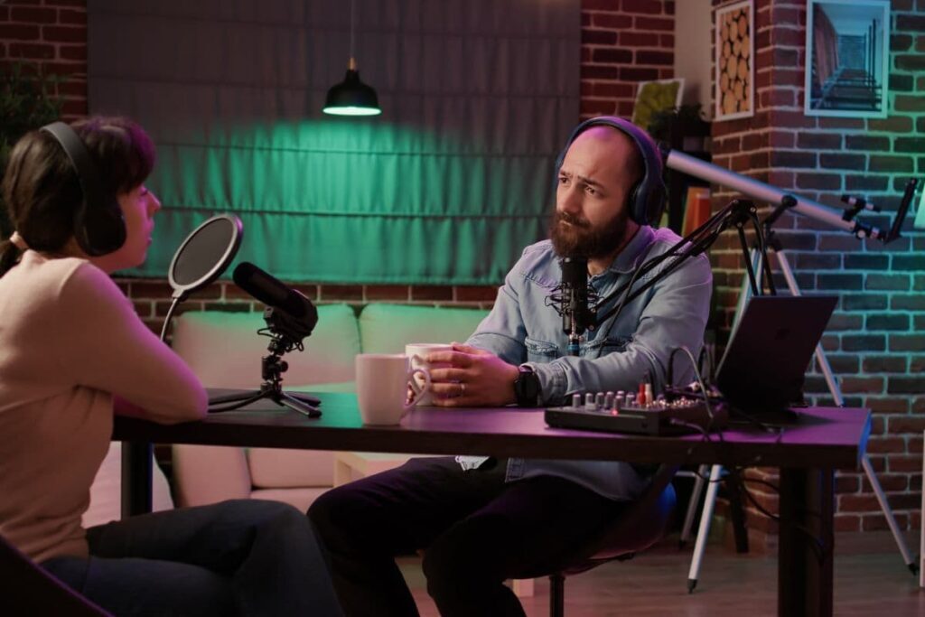 Buy Professional Podcast Audio Mixer, DJ Mixer Sound Card, Full ... Buy Professional Podcast Audio Mixer, DJ Mixer Sound Card, Full ...